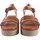 Schuhe Damen Multisportschuhe MTNG Lady Sandale MUSTANG 50437 Leder Braun