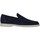 Schuhe Herren Slipper Rossano Bisconti 358-02 Blau