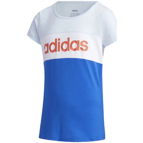 Kleidung Mädchen T-Shirts & Poloshirts adidas Originals FM0834 Blau