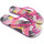 Schuhe Damen Zehensandalen Brasileras Printed 21 Clavero Rosa
