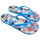 Schuhe Damen Zehensandalen Brasileras Printed 21 Axon Blau