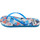 Schuhe Damen Zehensandalen Brasileras Printed 21 Axon Blau