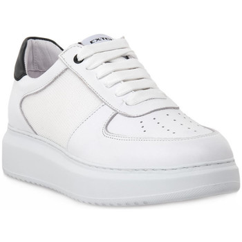 Schuhe Herren Sneaker Low Exton BIANCO NAPPA Bianco