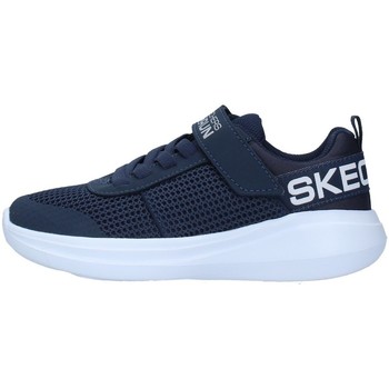 Schuhe Jungen Sneaker Low Skechers 97875L Blau