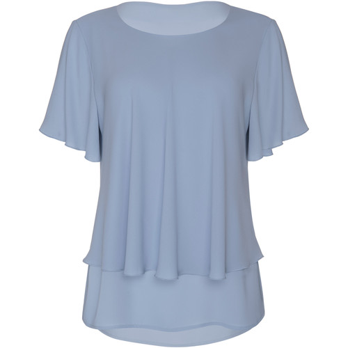 Kleidung Damen Tops / Blusen Lisca Ensenada  kurzärmeliges Oberteil Blau