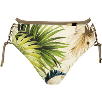 Kleidung Damen Bikini Ober- und Unterteile Lisca Badeanzugstrümpfe mit hoher Taille Ensenada Grün