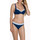 Kleidung Damen Bikini Ober- und Unterteile Lisca Puerto Rico  Bügel-Badeanzug Top Blau