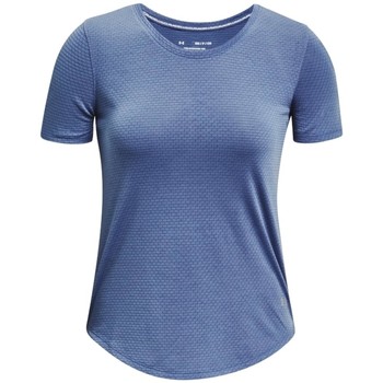 Kleidung Damen T-Shirts Under Armour Streaker Run Short Sleeve Blau
