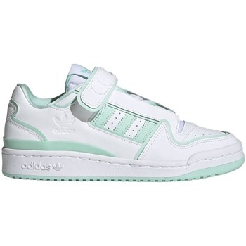 Schuhe Damen Sneaker Low adidas Originals Forum Plus W Weiß, Grün
