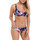 Kleidung Damen Bikini Ober- und Unterteile Lisca Nizza  Armatur Badeanzug Top Blau