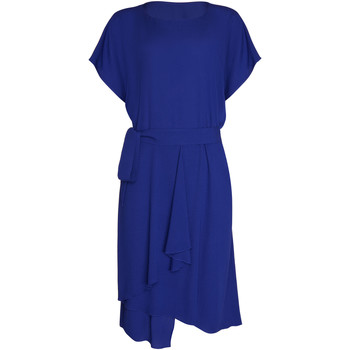 Kleidung Damen Kleider Lisca Sommerkleid kurze Ärmel Nizza Blau