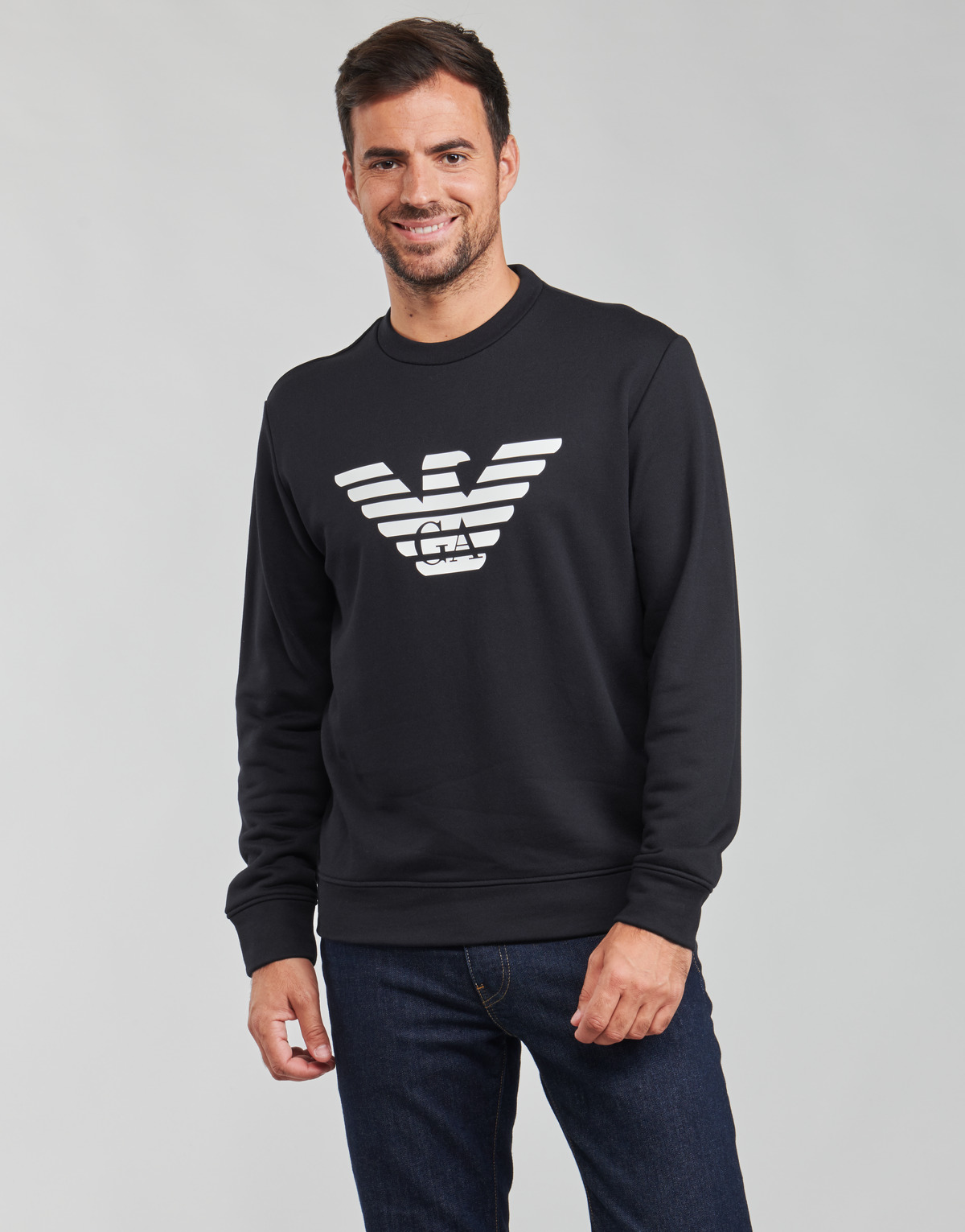 Kleidung Herren Sweatshirts Emporio Armani 8N1MR6 Marine