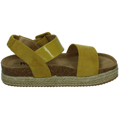 Schuhe Damen Sandalen / Sandaletten Refresh  Gelb