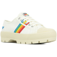 Schuhe Damen Sneaker Gola Coaster Peak Rainbow Weiss