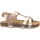 Schuhe Mädchen Sandalen / Sandaletten Plakton Cross Gold