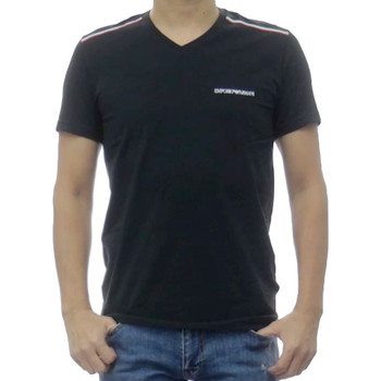 Kleidung Herren T-Shirts Emporio Armani Classic logo Schwarz