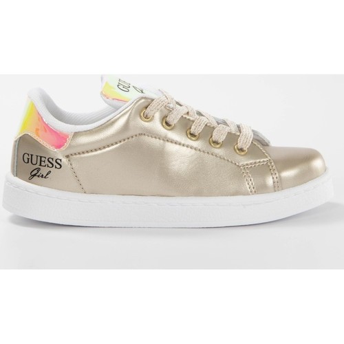 Schuhe Damen Sneaker Low Guess Gold girl Gold