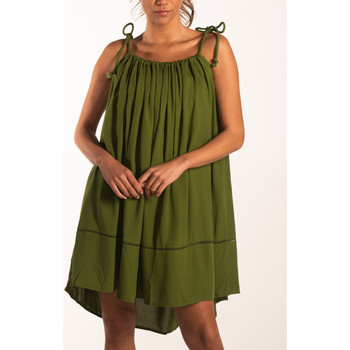 Kleidung Damen Kleider Beachlife Sommerkleid zum Sonnenbaden Beachwear Grün