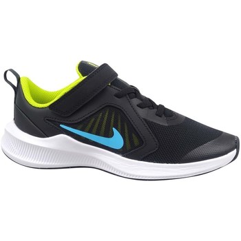 Schuhe Kinder Laufschuhe Nike Downshifter 10 Schwarz