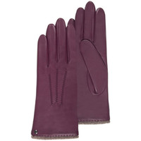 Accessoires Damen Handschuhe Isotoner Gants Femme cuir doublés cachemeere bordeaux 68602 Bordeaux