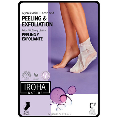 Beauty Gommage & Peeling Iroha Nature Lavander Foot Mask Socks Exfoliation 