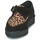 Schuhe Derby-Schuhe TUK POINTED CREEPER MONK BUCKLE Schwarz / Leopard