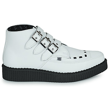 TUK POINTED CREEPER 3 BUCKLE BOOT Weiss