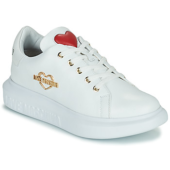 Schuhe Damen Sneaker Low Love Moschino JA15204G0D Weiss