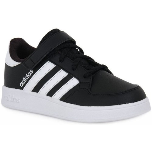 Schuhe Kinder Sneaker Low adidas Originals Breaknet C Schwarz, Weiß