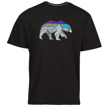 Kleidung Herren T-Shirts Patagonia M'S BACK FOR GOOD ORGANIC T-SHIRT Schwarz