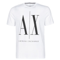 Kleidung Herren T-Shirts Armani Exchange HULO Weiss