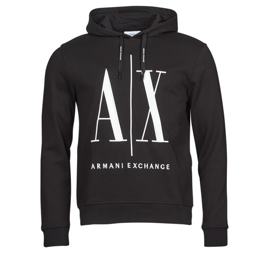 Kleidung Herren Sweatshirts Armani Exchange 8NZMPC Schwarz