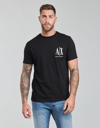 Kleidung Herren T-Shirts Armani Exchange 8NZTPH Schwarz