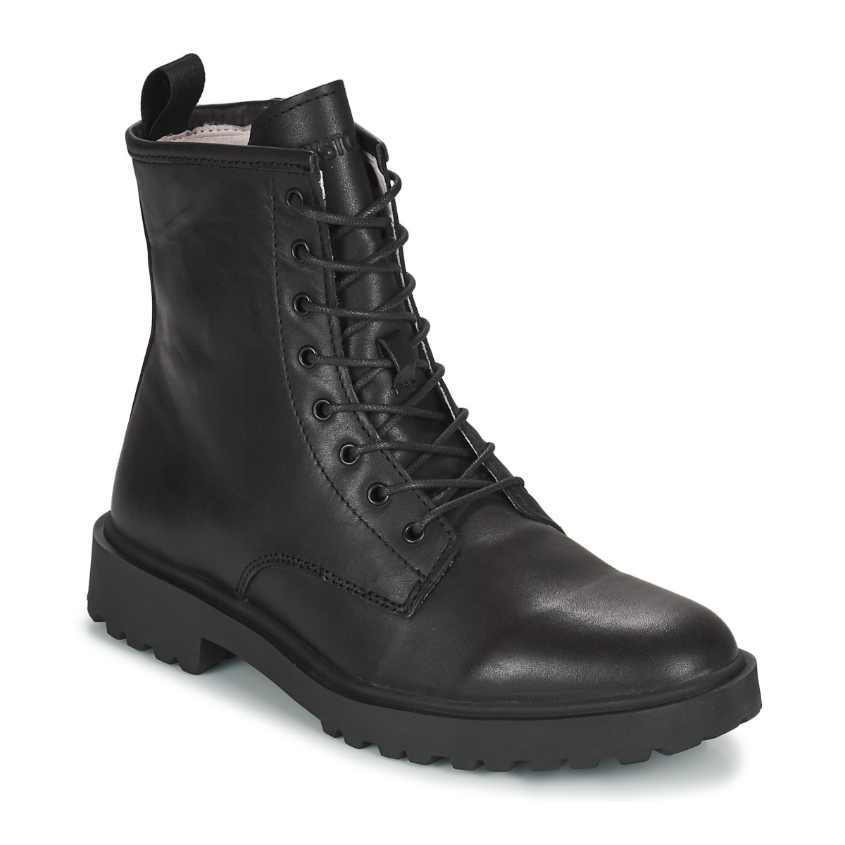 Schuhe Damen Boots Blackstone WL07-BLACK Schwarz