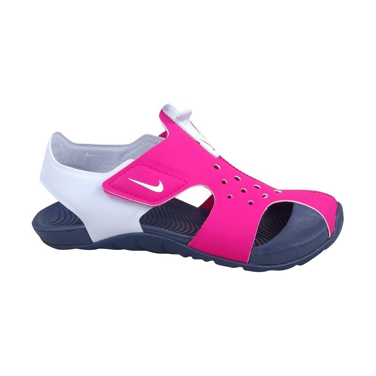 Schuhe Kinder Sandalen / Sandaletten Nike Sunray Protect 2 Rosa, Weiß