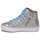 Schuhe Mädchen Sneaker High Geox KALISPERA Silbern / Blau