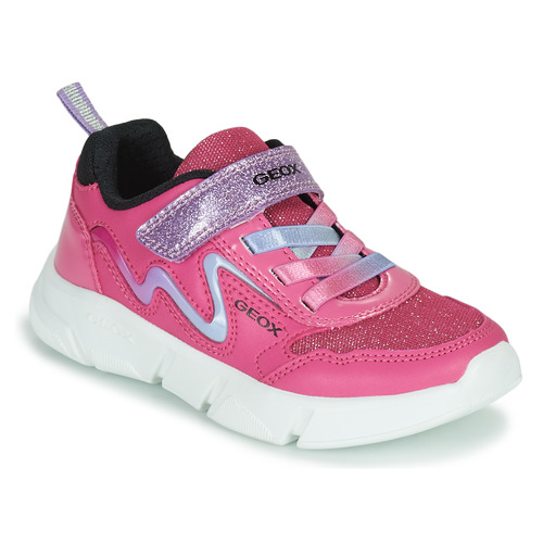 Schuhe Mädchen Sneaker Low Geox ARIL Rosa / Violett