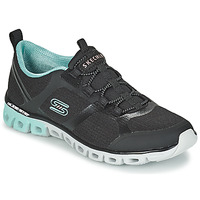 Schuhe Damen Fitness / Training Skechers GLIDE-STEP Schwarz / Blau