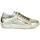 Schuhe Damen Sneaker Low Meline NK139 Gold
