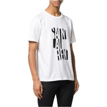 Kleidung Herren T-Shirts Yves Saint Laurent BMK577121 Weiss