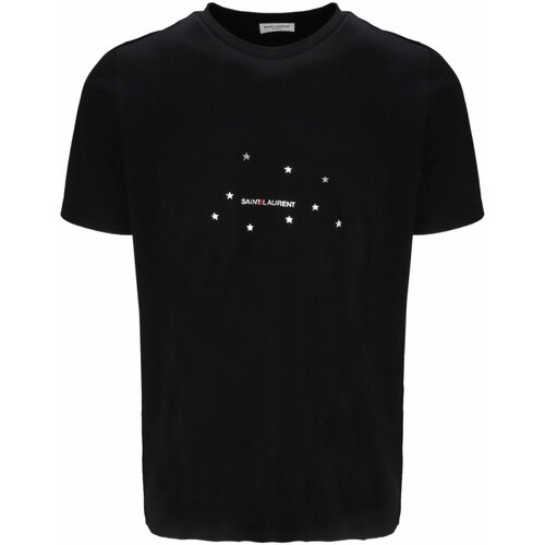 Kleidung Herren T-Shirts Yves Saint Laurent BMK577087 Schwarz