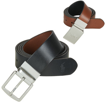 Accessoires Herren Gürtel Polo Ralph Lauren Reversible Belt Gift Set Schwarz / Braun