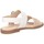 Schuhe Mädchen Sandalen / Sandaletten Florens J224528D Sandalen Kind WEISS / PLATINUM Multicolor