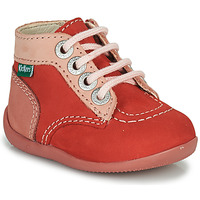 Schuhe Mädchen Boots Kickers BONZIP-2 Rosa