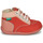 Schuhe Mädchen Boots Kickers BONZIP-2 Rosa