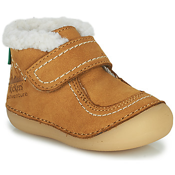 Schuhe Kinder Boots Kickers SOMOONS Camel