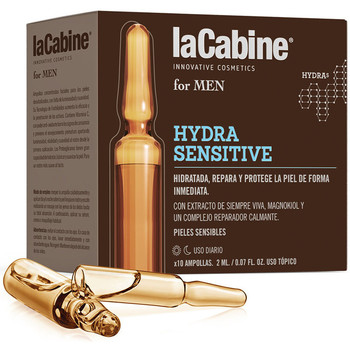 Beauty Herren pflegende Körperlotion La Cabine For Men Ampollas Hydra Sensitive 10 X 