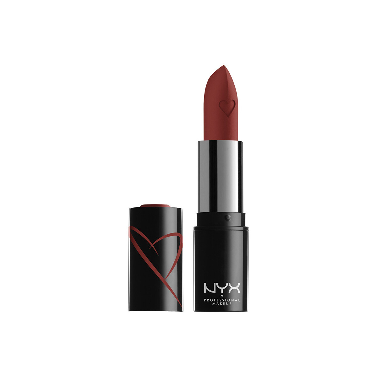 Beauty Damen Lippenstift Nyx Professional Make Up Shout Loud Satin Lipstick hot In Here 3,5 Gr 