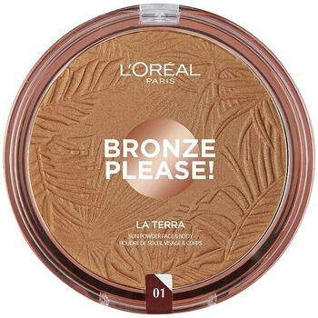 Beauty Damen Blush & Puder L'oréal Bronze Please! La Terra 01-light Caramel 