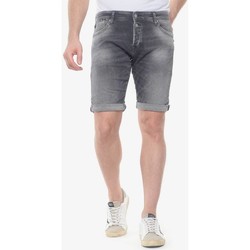 Kleidung Herren Shorts / Bermudas Le Temps des Cerises Bermuda-short shorts aus denim JOGG Grau